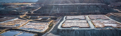 Solvent extraction plant at Skouriotissa copper mine in Cyprus